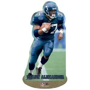  NFL Seattle Seahawks Shaun Alexander Player Stand Up *SALE 