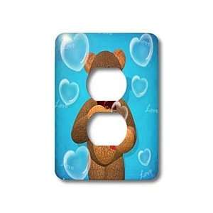 BK Dinky Bears Cartoon Love   Dinky Bear Blowing Heart Bubbles   Light 