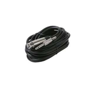   Microphone 1/4 Mono Phone Plug to XLR 3 pin Jack Cable Electronics