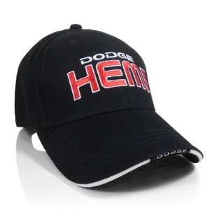 Dodge HEMI Black Baseball Cap