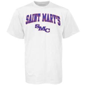  Saint Marys College Gaels White Bare Essentials T shirt 