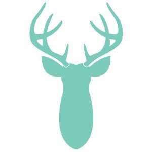  Deer Head   Sihouette   Wall Decal