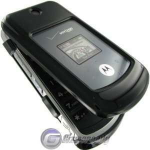   Phone Cover for Motorola Moto W755 Black Protector Case Electronics