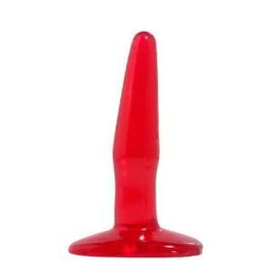  Basix 4in Mini Butt Plug Red (Package of 2) Health 