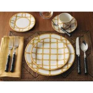 Nancy Dinnerware by Charlotte Moss, Set of 4 Bread & Butter Plates, 6 