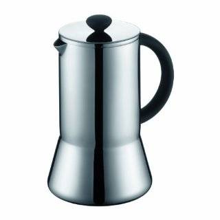 Bodum Presso Doublewall Stainless Steel Thermal 8 Cup Coffee Press, 34 