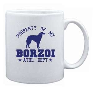 New  Property Of My Borzoi   Athl Dept  Mug Dog 