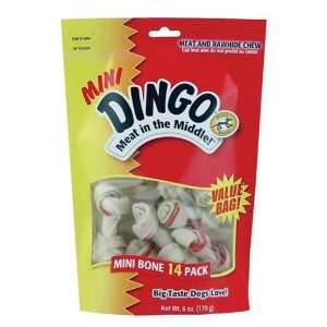  Dingo Meat & Rawhide Chew   Mini   14 pk