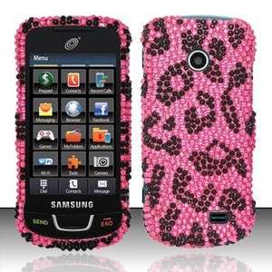   Crystal BLING Hard Case Phone Cover Straight Talk Samsung T528g  