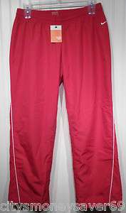 NWT Nike Womens Warm Up/Training Pants Red M 2X MSRP$35  