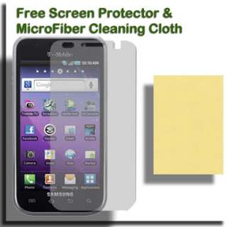 Case + Screen Protector for Samsung Galaxy S 4G Hello Kitty B Vibrant 