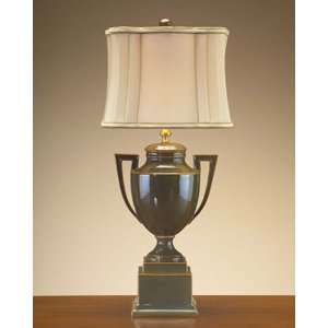  Neo classical Style Metal Urn with Oil Rubbed Bronze 