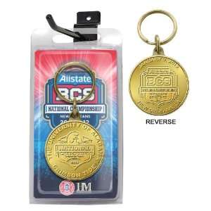  Alabama 2011 BCS Champions Bronze Coin Keychain Sports 
