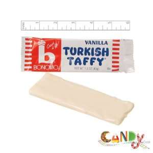 Bonomo Turkish Taffy 1.5 oz. Bar   Vanilla 24 Count  