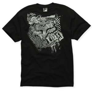  Fox Racing Youth New Waves T Shirt   Youth X Large/Black 