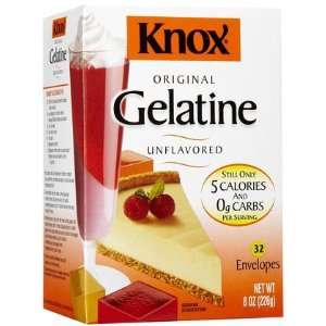  Knox Unflavored Gelatin, 8 oz 2 ct (Quantity of 4) Health 