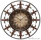 Oversize Antique Style Round Wall Clock, Large Traditional Hanging 