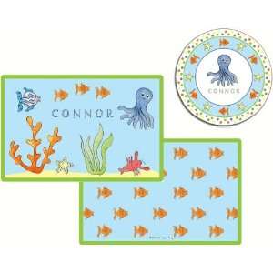  personalized placemat   under the sea