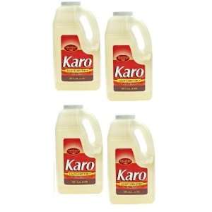 Karo Light Corn Syrup, 128 ounce Pack of 4  Grocery 