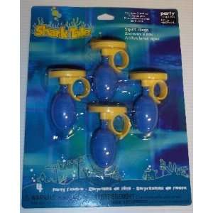  Shark Tale Squirt Rings (4) 2 Pack (8 Rings Total) Toys & Games