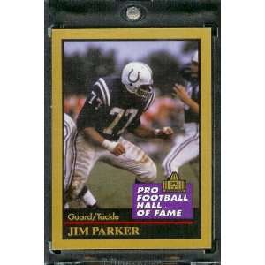  1991 ENOR Jim Parker Football Hall of Fame Card #115 