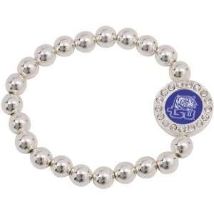  Tennessee State Tigers Round Crystal Beaded Stretch 