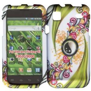  Green Leaves Samsung Galaxy S Vibrant T959, i9000 Case 