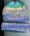 multi colored toboggan beanie knit skull cap hat