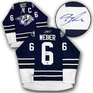 Shea Weber Autographed Uniform   Autographed NHL Jerseys