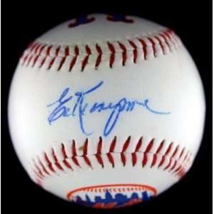 Ed Kranepool Autographed Baseball   Ny Logo ~jsa Coa~