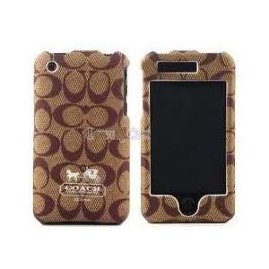 Iphone 3g/3gs C Style Case Brown Cell Phones 