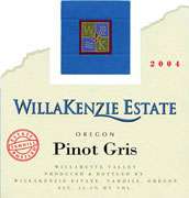 WillaKenzie Estate Pinot Gris 2004 