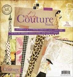   DCWV PREMIUM STACK Scrapbook Papers Die Cut With A View Pad  