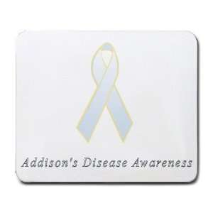    Addisons Disease Awareness Ribbon Mouse Pad