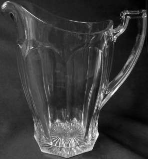 Vintage Westmoreland Glass Crystal Colonial Pattern Pitcher  