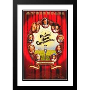  A Prairie Home Companion 20x26 Framed and Double Matted 