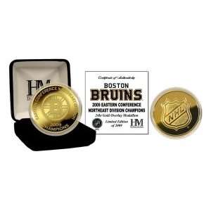   Bruins 2009 Northeast Division Champions Gold Coin