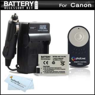   Charger + Wireless Shutter Release kit For Canon EOS Rebel T2i, T3i