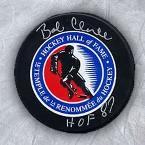 BOBBY CLARKE Hall of Fame SIGNED Hockey Puck Sports 