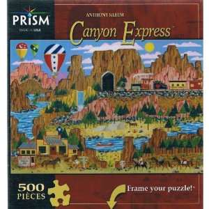  Canyon Express 500 Piece Jigsaw Puzzle Toys & Games