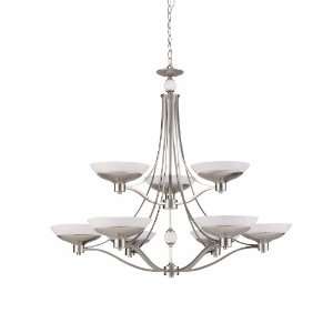 Triarch International 29469 BS Brushed Steel Halogen VI Contemporary 