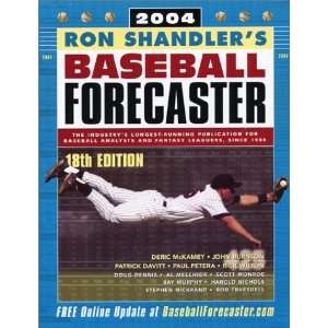  Baseball Forecaster 2004 (9781891566042) Ron Shandler 