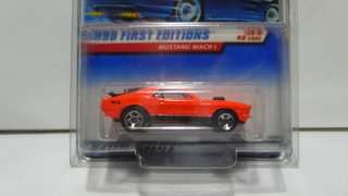 Hot Wheels 1998 First Edition Mustang Mach 1 #29 of 40  
