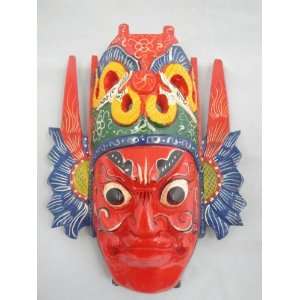  Wall Mask Home Decor 11 Chinese Opera Solid Wood #609