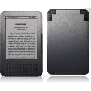  Brushed Steel Texture skin for  Kindle 3