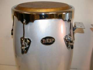 Picture below shows double braced stand which is included. Congas are 