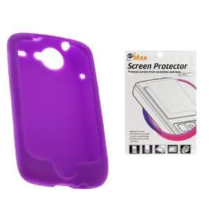   Skin Case & Screen Protector Combo for Google Nexus One (Purple