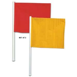  Champro Linesman Hand Held Soccer Flags Set Of 2 Sports 