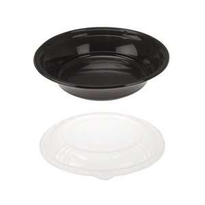   REYNOLDS CaterTime Plastic Bowls & Lids Round, Black