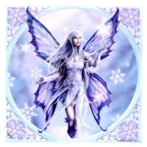  Snow Fairy Art Tile small 4 x 4